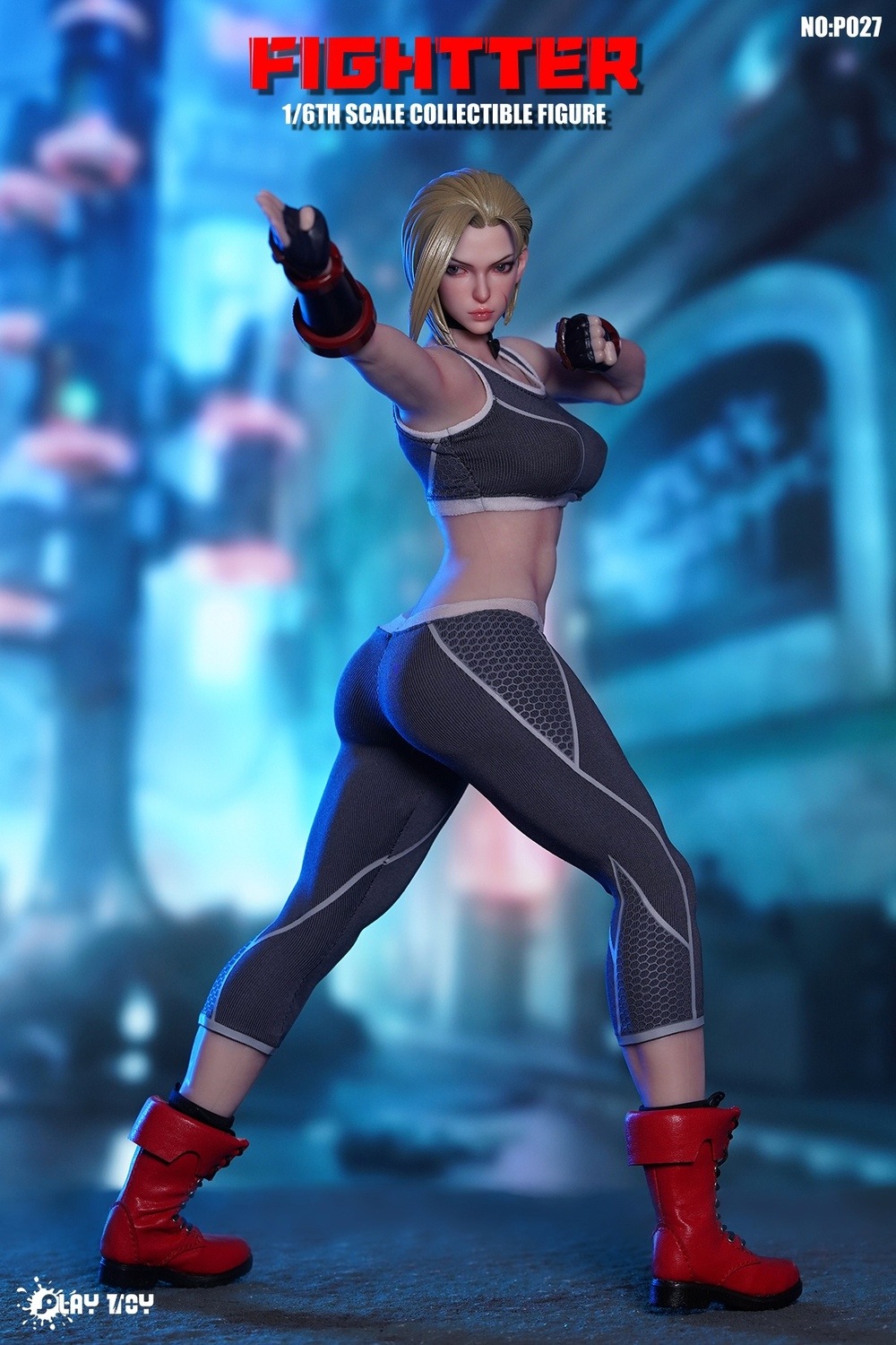 予約 PLAY TOY 1/6 フィメール ファイター P027 FIGHTER Collectible