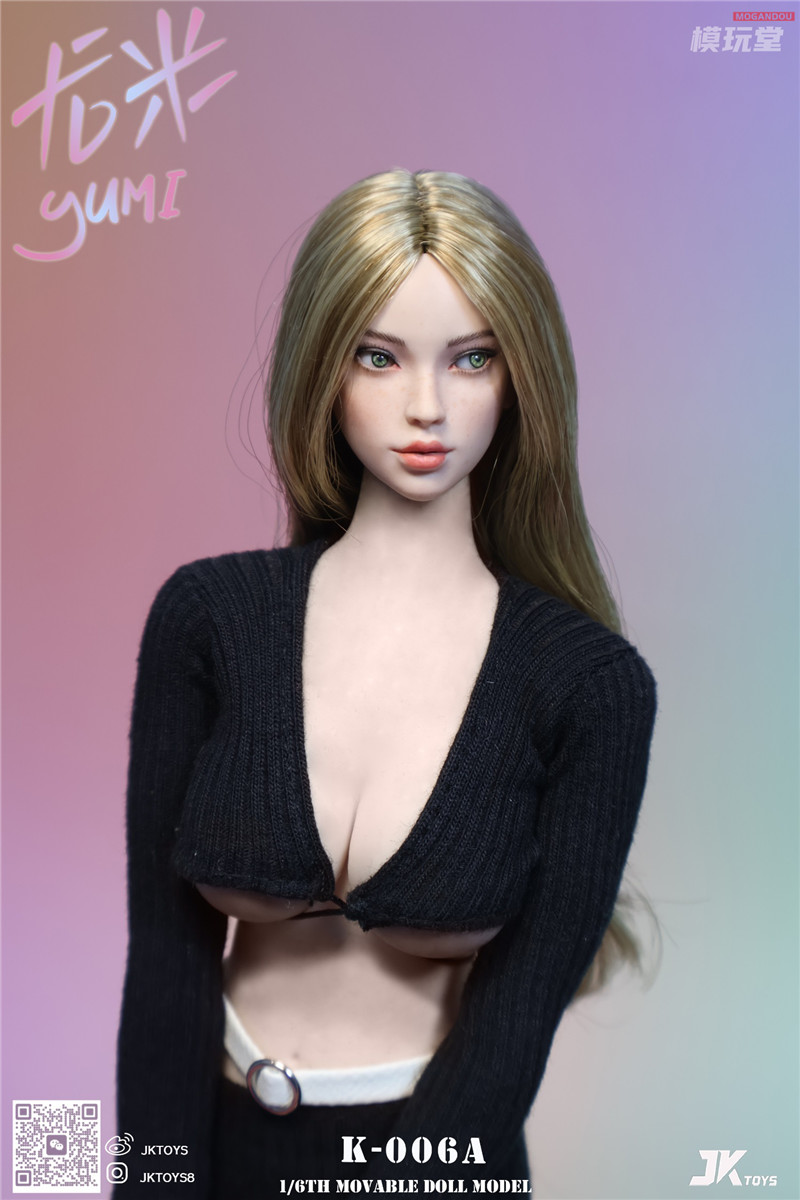 予約 JKTOYS 1/6 ハーフ美女 ユミ 眼球可動 K-006A / K-006B / K-006C