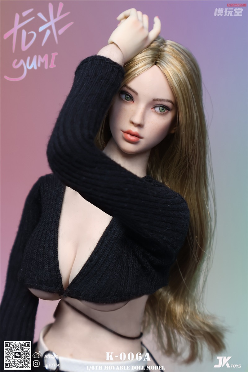 予約 JKTOYS 1/6 ハーフ美女 ユミ 眼球可動 K-006A / K-006B / K-006C