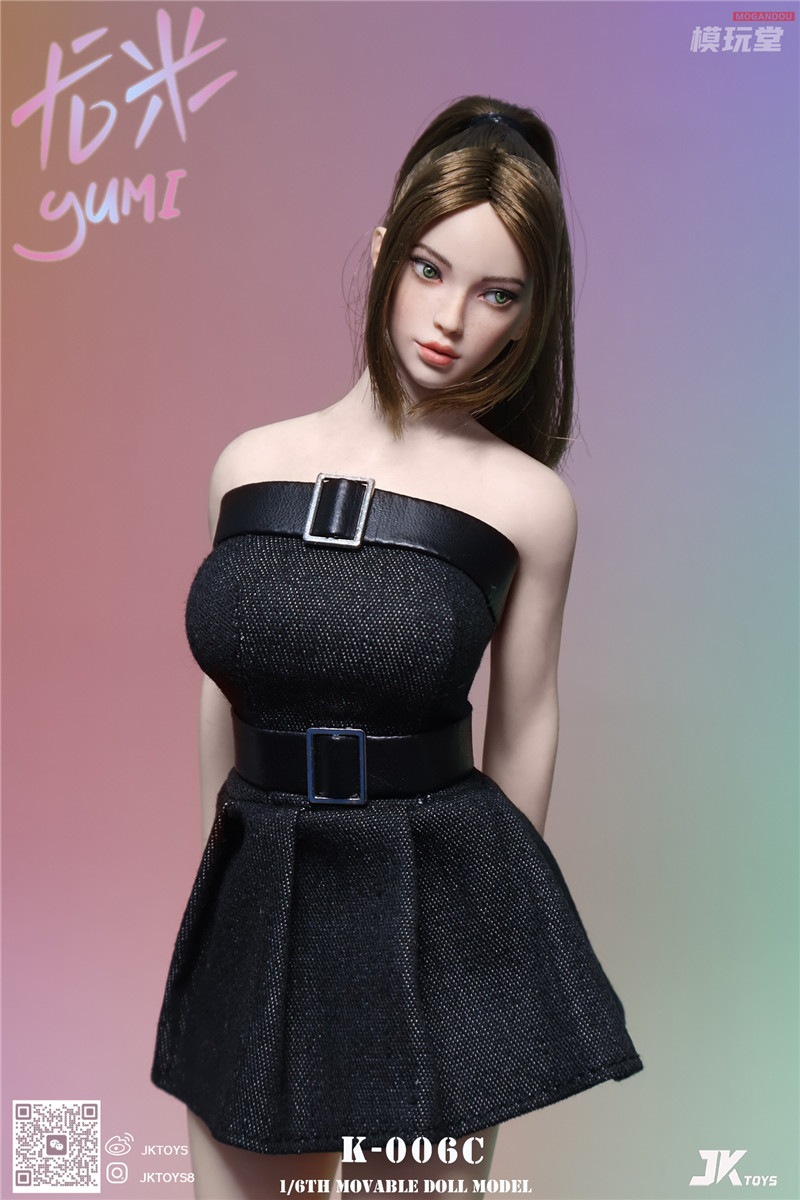 予約 JKTOYS 1/6 ハーフ美女 ユミ 眼球可動 K-006A / K-006B / K-006C