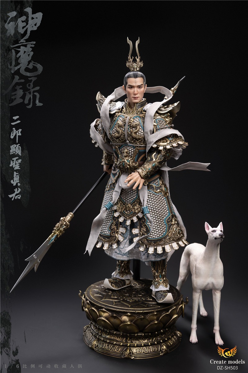 DOGENフィギュア 予約 Create models 1/6 『神魔録』 顕聖二郎真君 二郎神 DZ-SH503