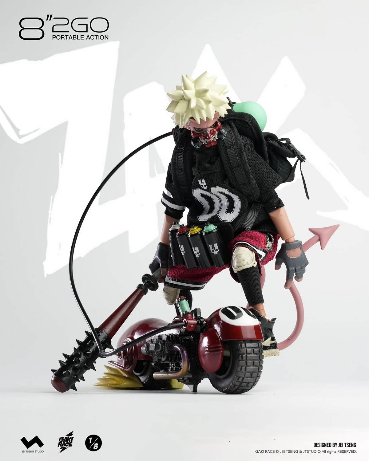 予約 JTSTUDIO 8”2GO GAKIRACE ZAIKI 通常版 / DX版 予約特典付き