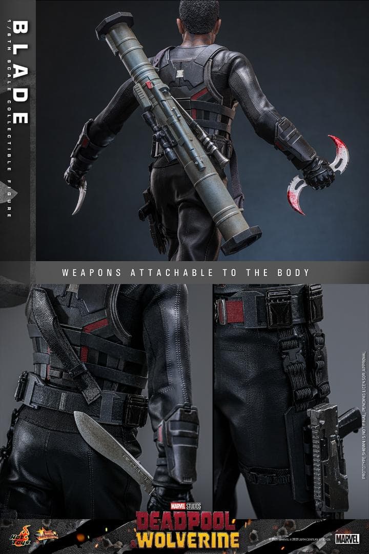 ホットトイズ 1/6 『デッドプール＆ウルヴァリン』 ブレイド 初回限定