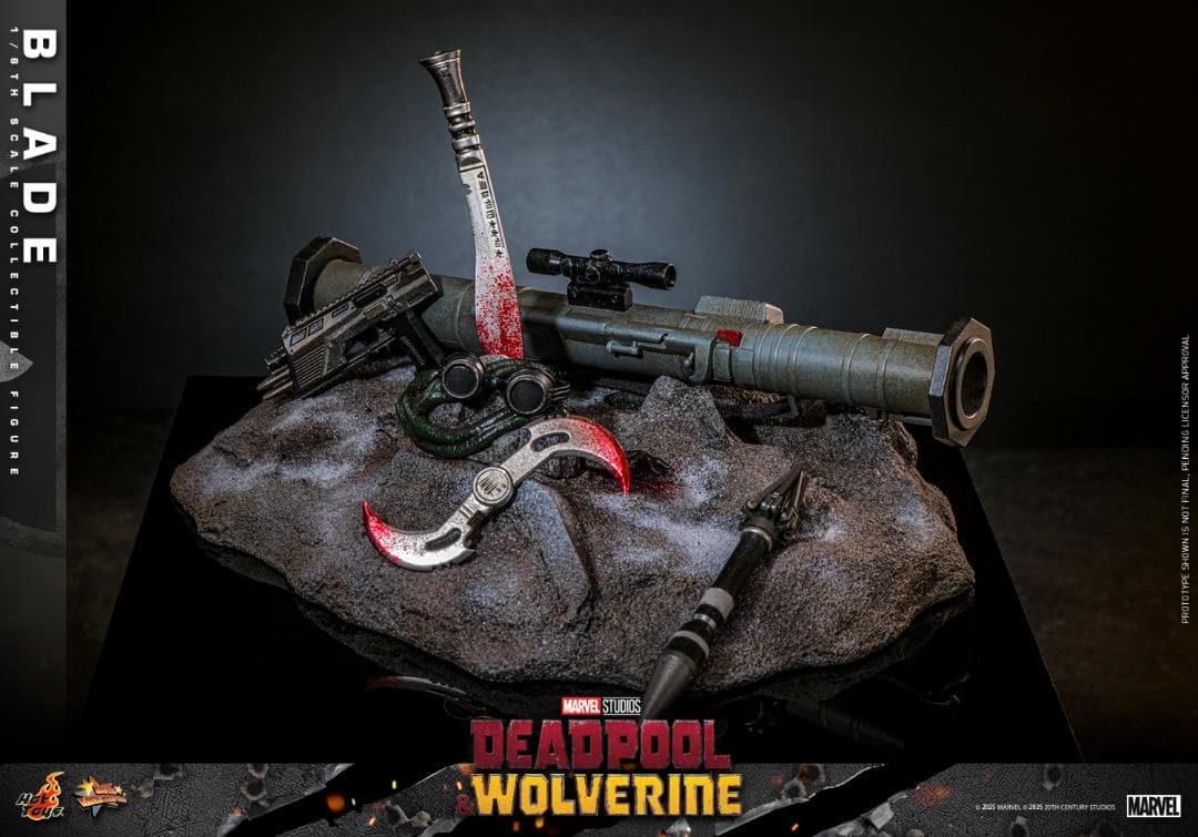 ホットトイズ 1/6 『デッドプール＆ウルヴァリン』 ブレイド 初回限定