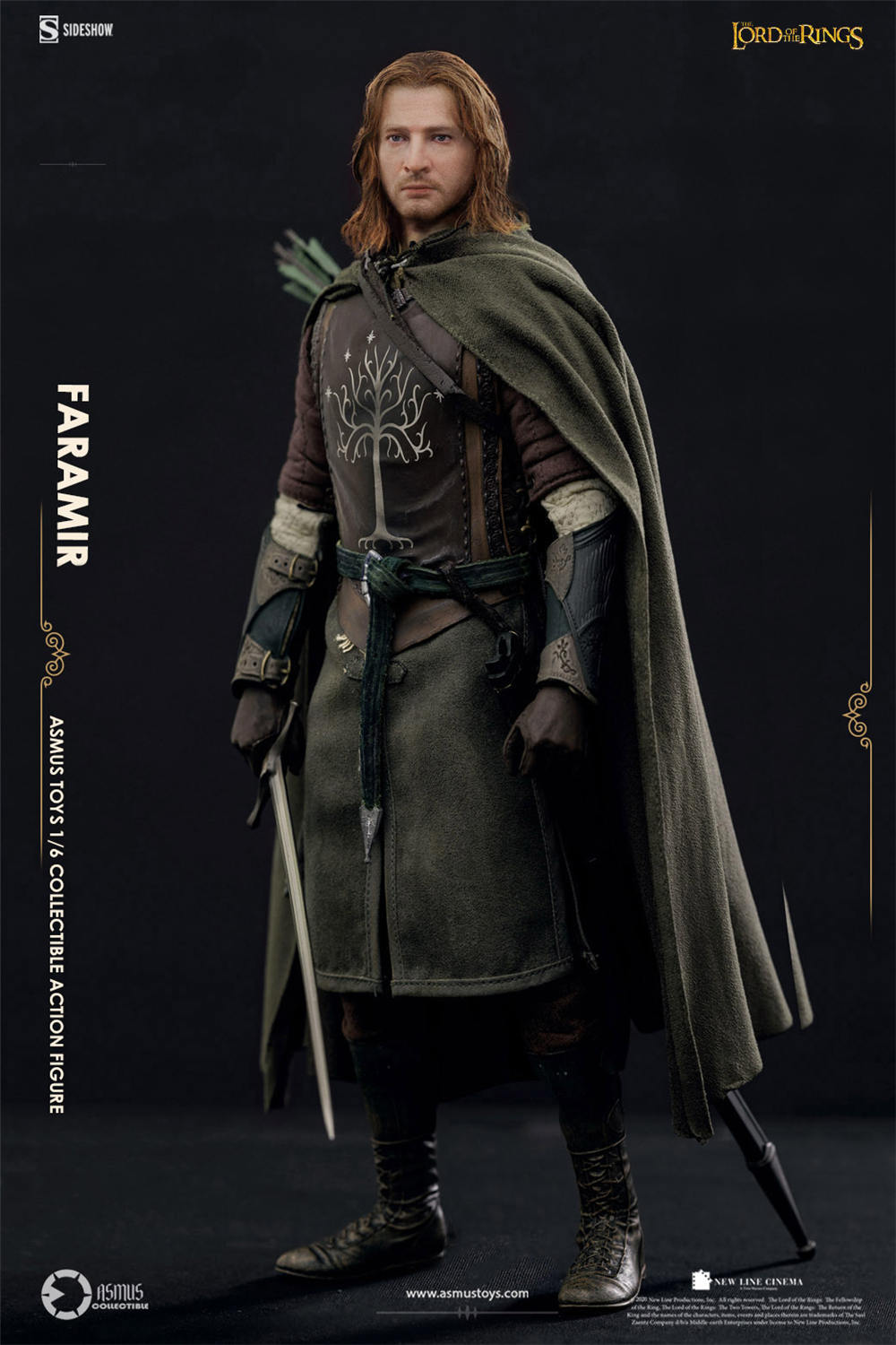 予約 ASMUS TOYS 1/6『ロード・オブ・ザ・リング』ファラミア 植毛版