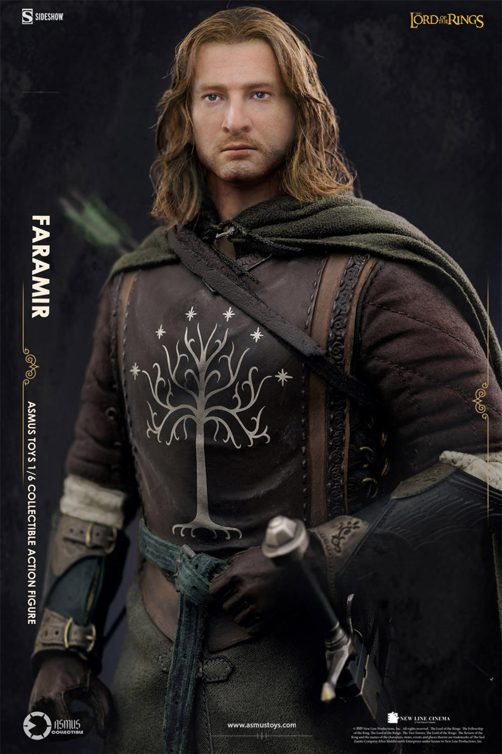 予約 ASMUS TOYS 1/6『ロード・オブ・ザ・リング』ファラミア 植毛版