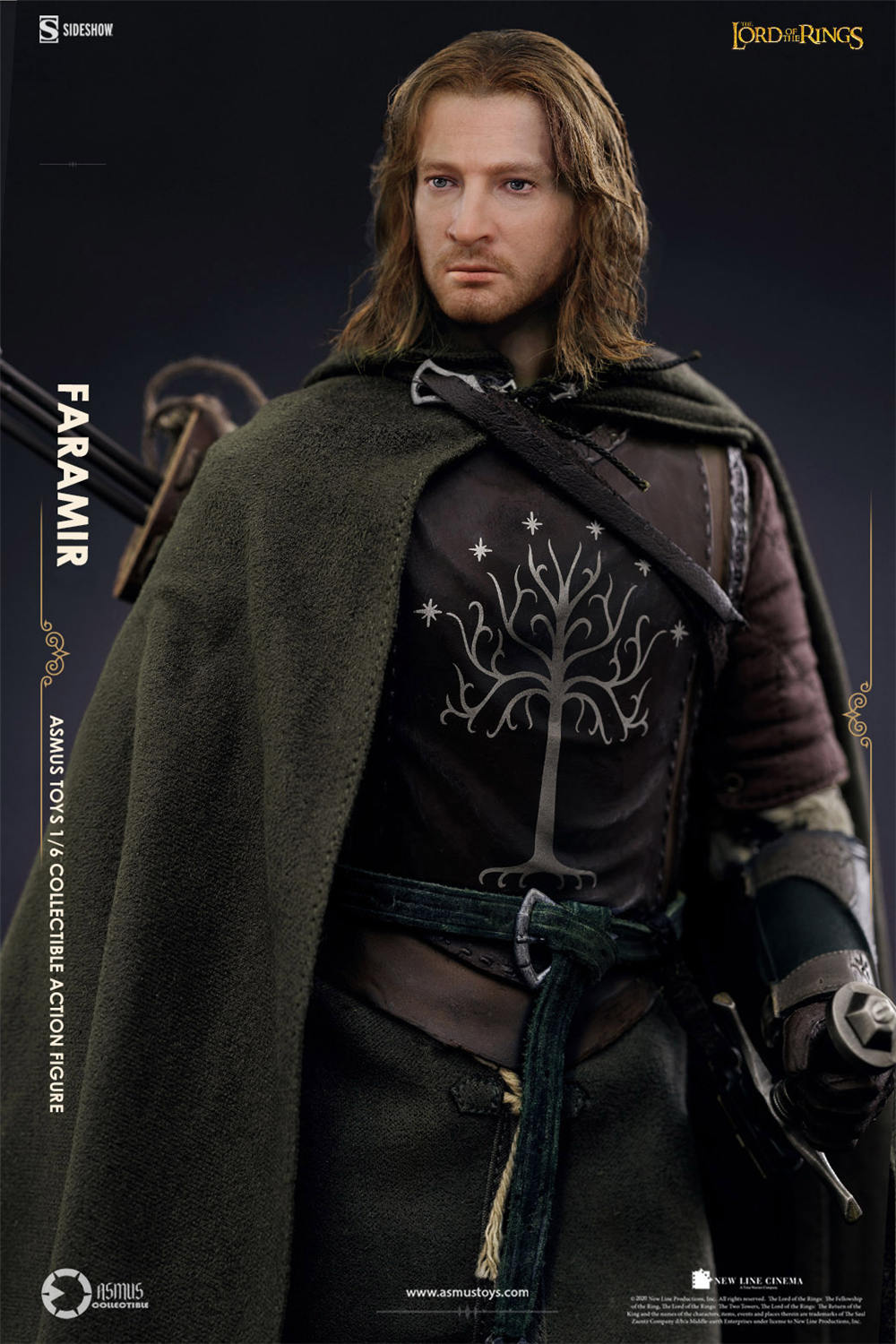 予約 ASMUS TOYS 1/6『ロード・オブ・ザ・リング』ファラミア 植毛版
