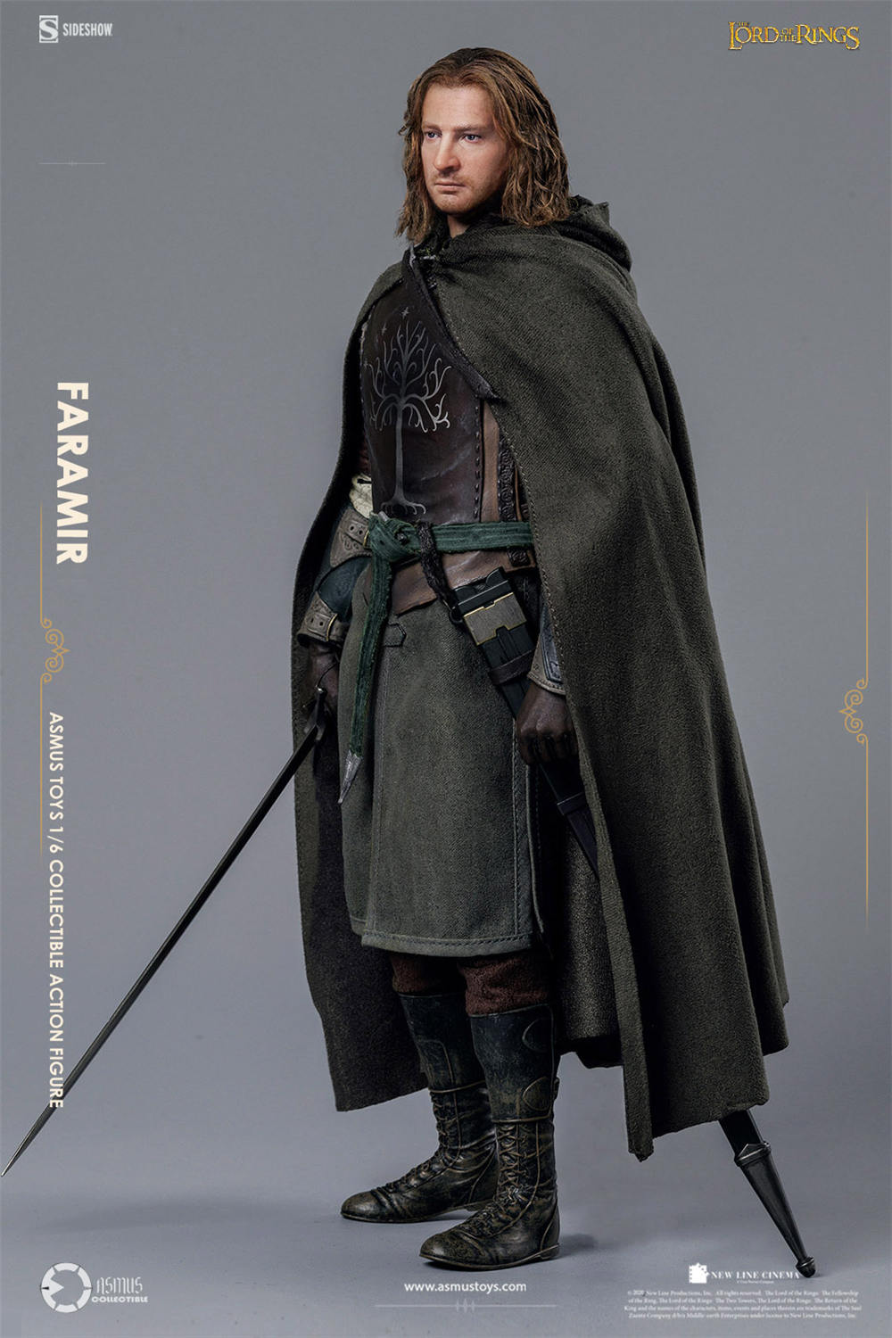 予約 ASMUS TOYS 1/6『ロード・オブ・ザ・リング』ファラミア 植毛版