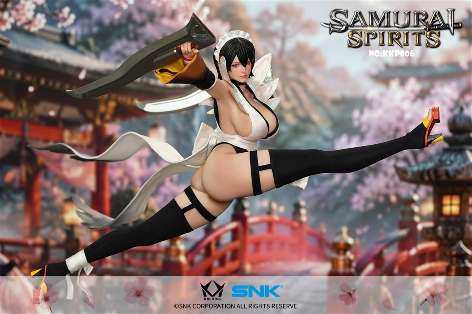 予約 KID KING 1/6 SNK 『サムライスピリッツ』 いろは KKP006 SAMURAI