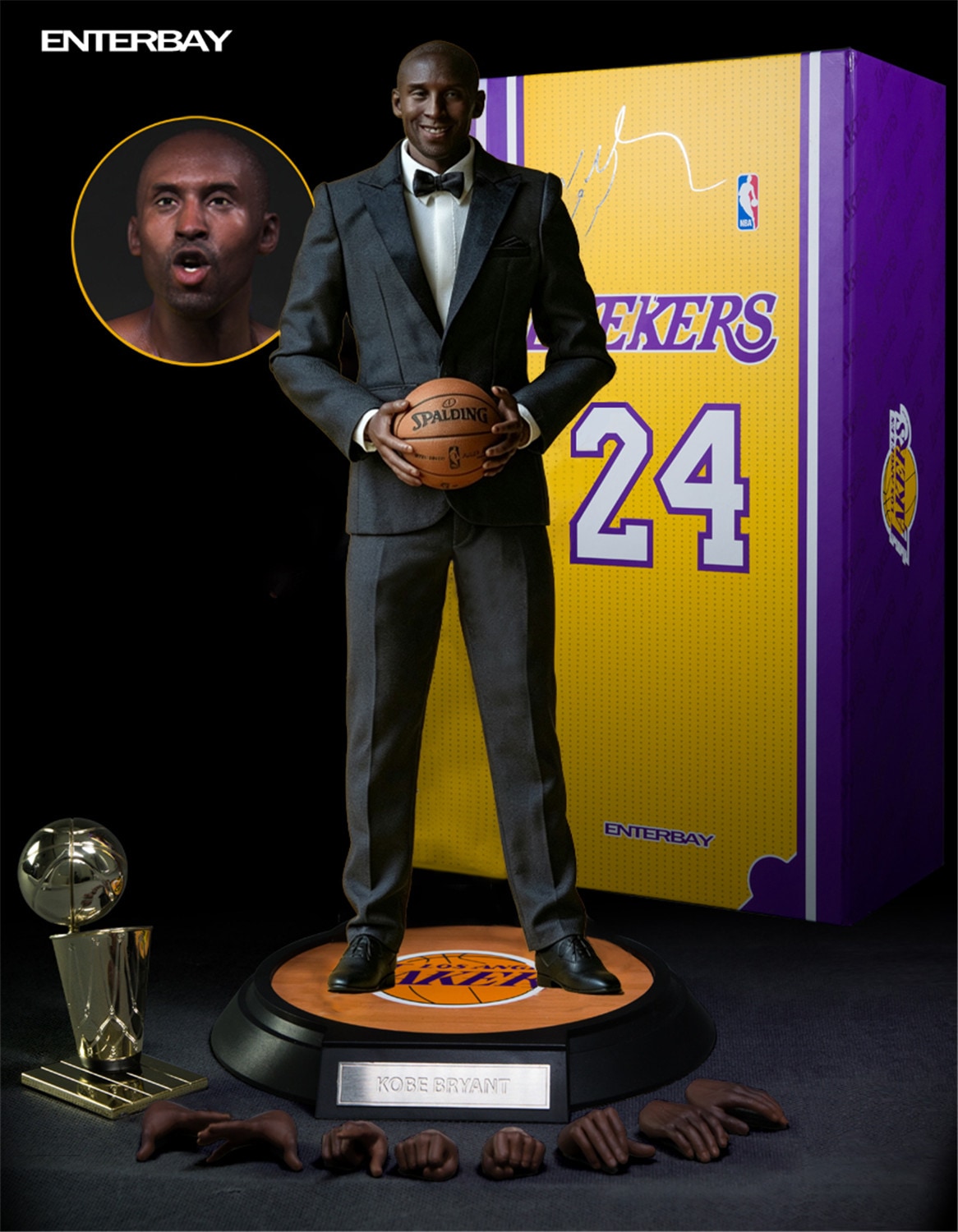 予約 ENTERBAY 1/6 『Real Masterpiece NBA Collection』 コービー
