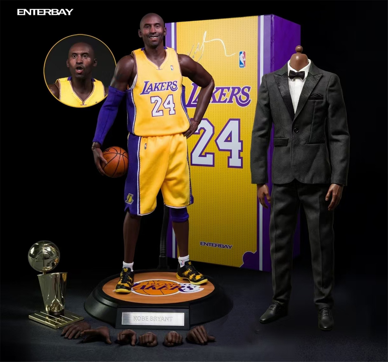 予約 ENTERBAY 1/6 『Real Masterpiece NBA Collection』 コービー