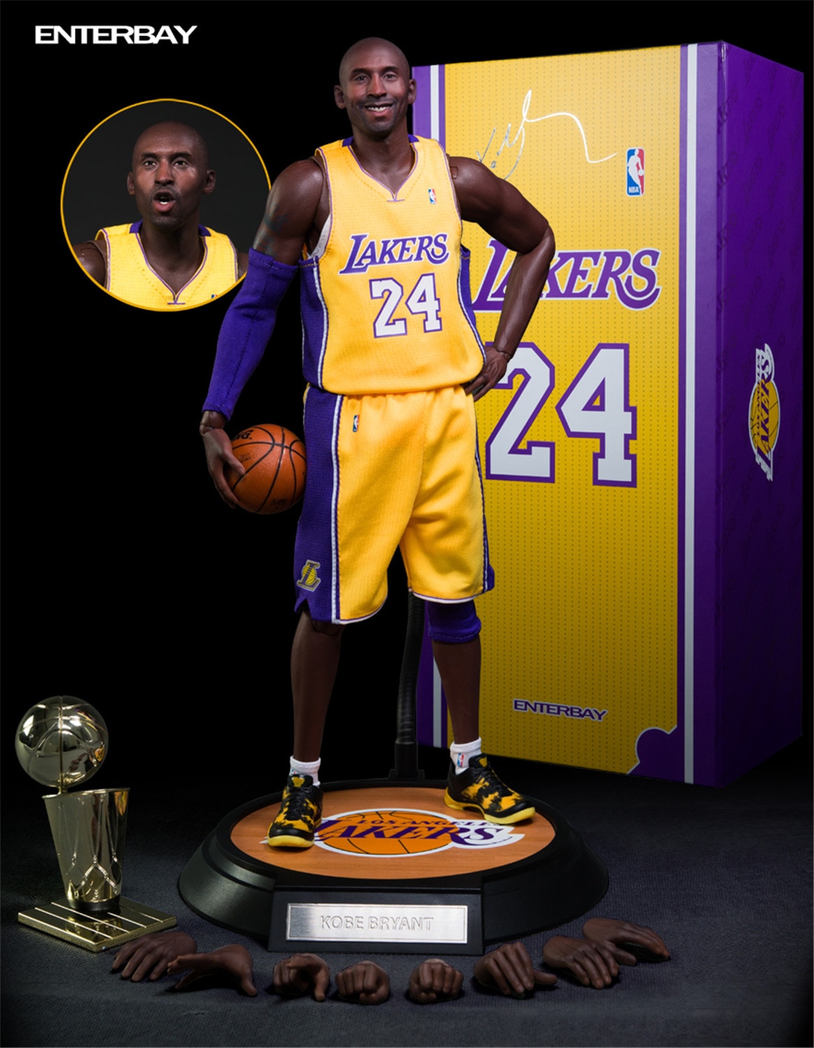 予約 ENTERBAY 1/6 『Real Masterpiece NBA Collection』 コービー