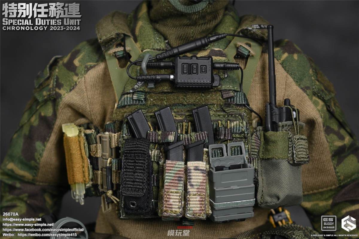 Easy&Simple 1/6 特殊任務部隊 年表 2023-2024 26070A Special Duties