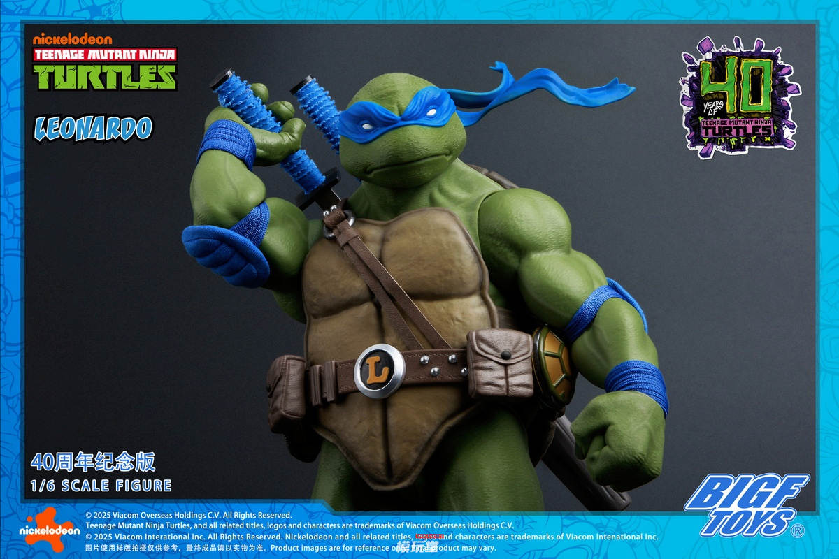 予約 BIGFTOYS 1/6 『ミュータント・タートルズ』 レオナルド 40