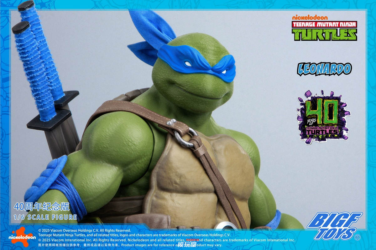 予約 BIGFTOYS 1/6 『ミュータント・タートルズ』 レオナルド 40
