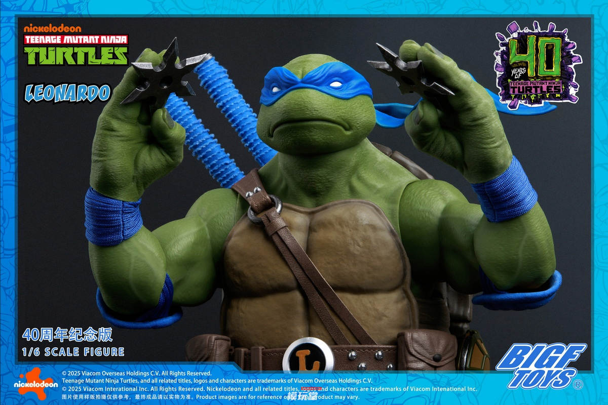 予約 BIGFTOYS 1/6 『ミュータント・タートルズ』 レオナルド 40