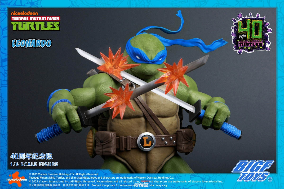 予約 BIGFTOYS 1/6 『ミュータント・タートルズ』 レオナルド 40