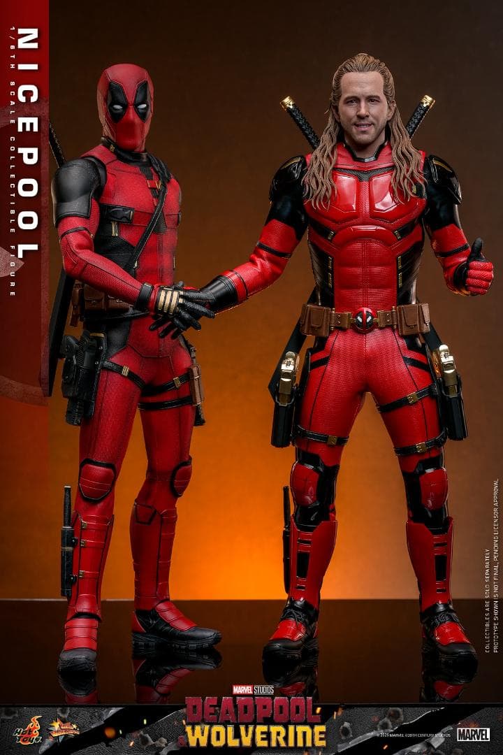 ホットトイズ ウルヴァリン デッドプール 1/6 フィギュア ムービー・マスターピース】『デッドプール＆ウルヴァリン』1/6