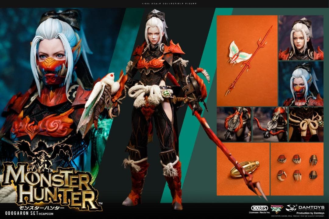 DAMTOYS x NAUTS 1/6 『モンスターハンター』 ガロンα セット 通常版