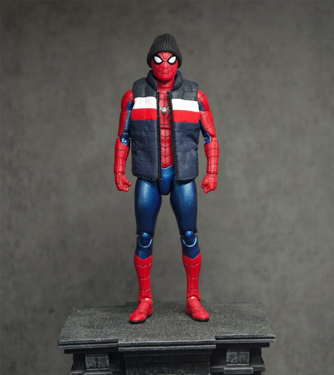 予約 Manipple Studio 1/12 トムホ版スパイダーマン専用 コスチューム
