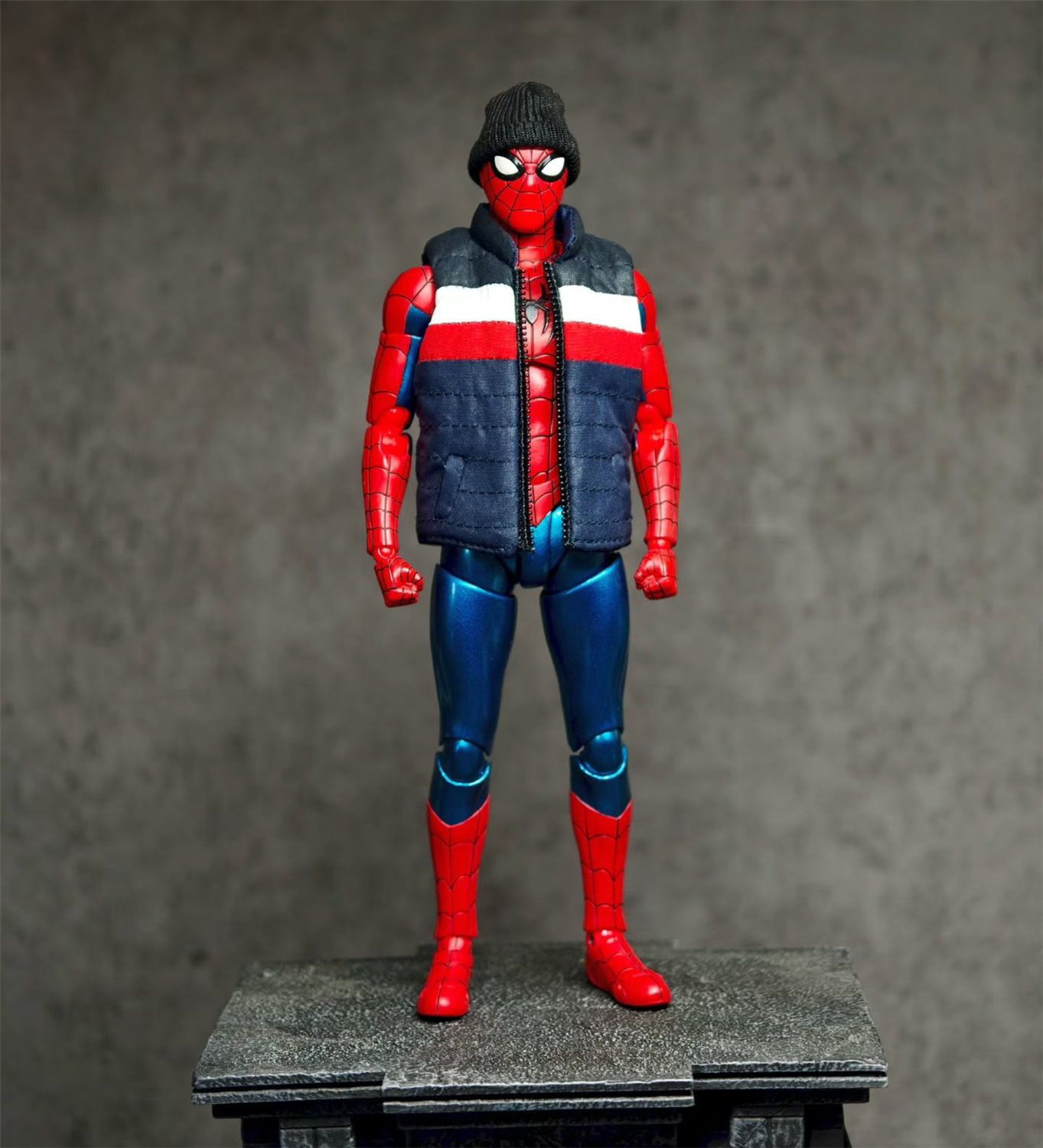 スパイダーマン　1/6 カスタムフィギュア用　劇中衣装セット 予約 Manipple Studio 1/12 トムホ版スパイダーマン専用 コスチューム