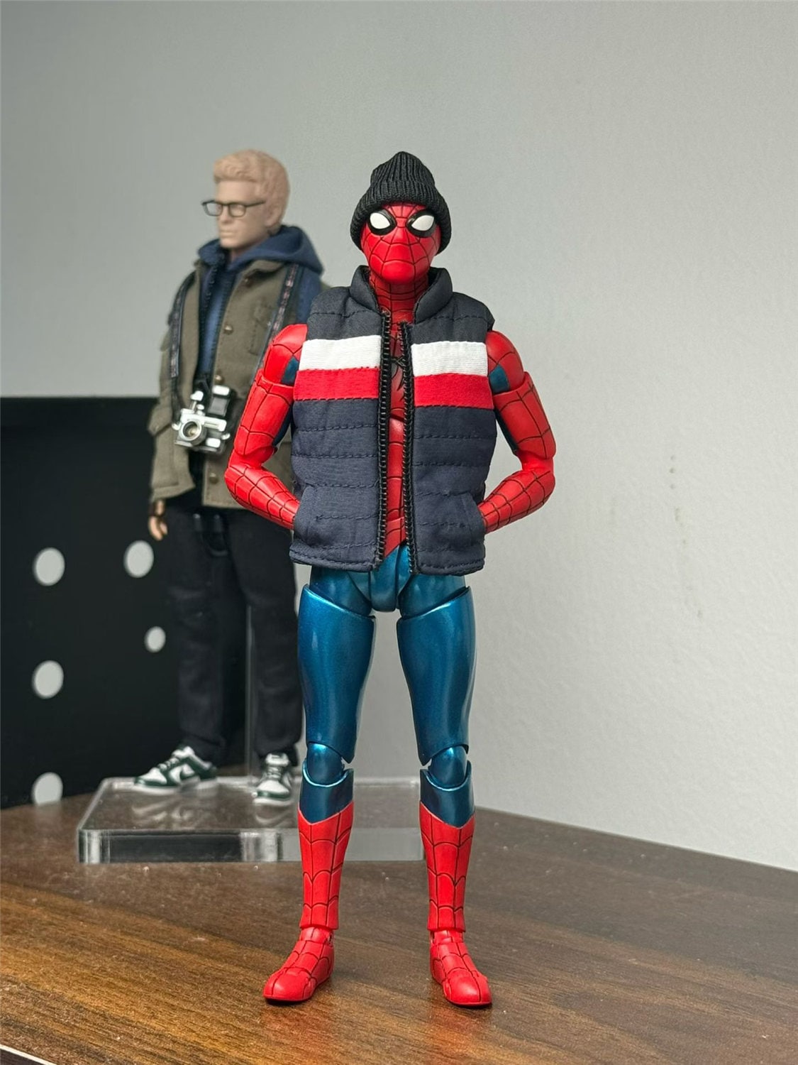 予約 Manipple Studio 1/12 トムホ版スパイダーマン専用 コスチューム