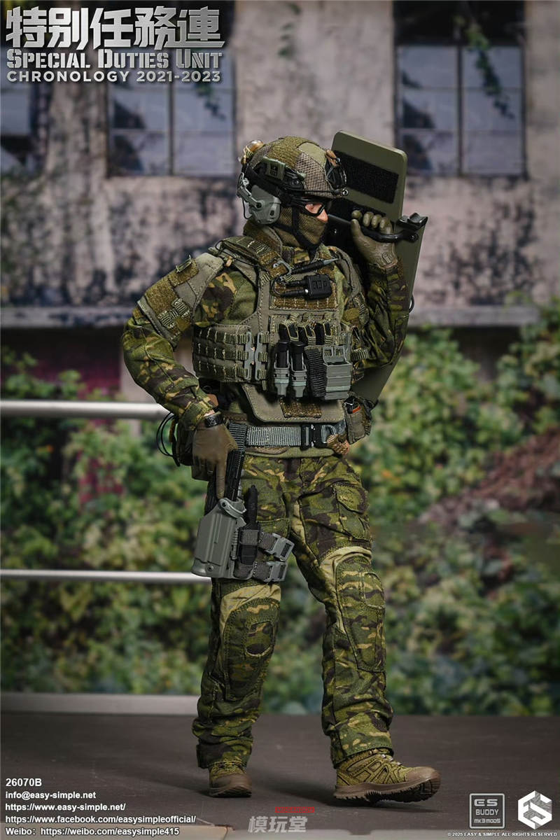 Easy&Simple 1/6 特殊任務部隊 年表 2021-2023 26070B Special Duties