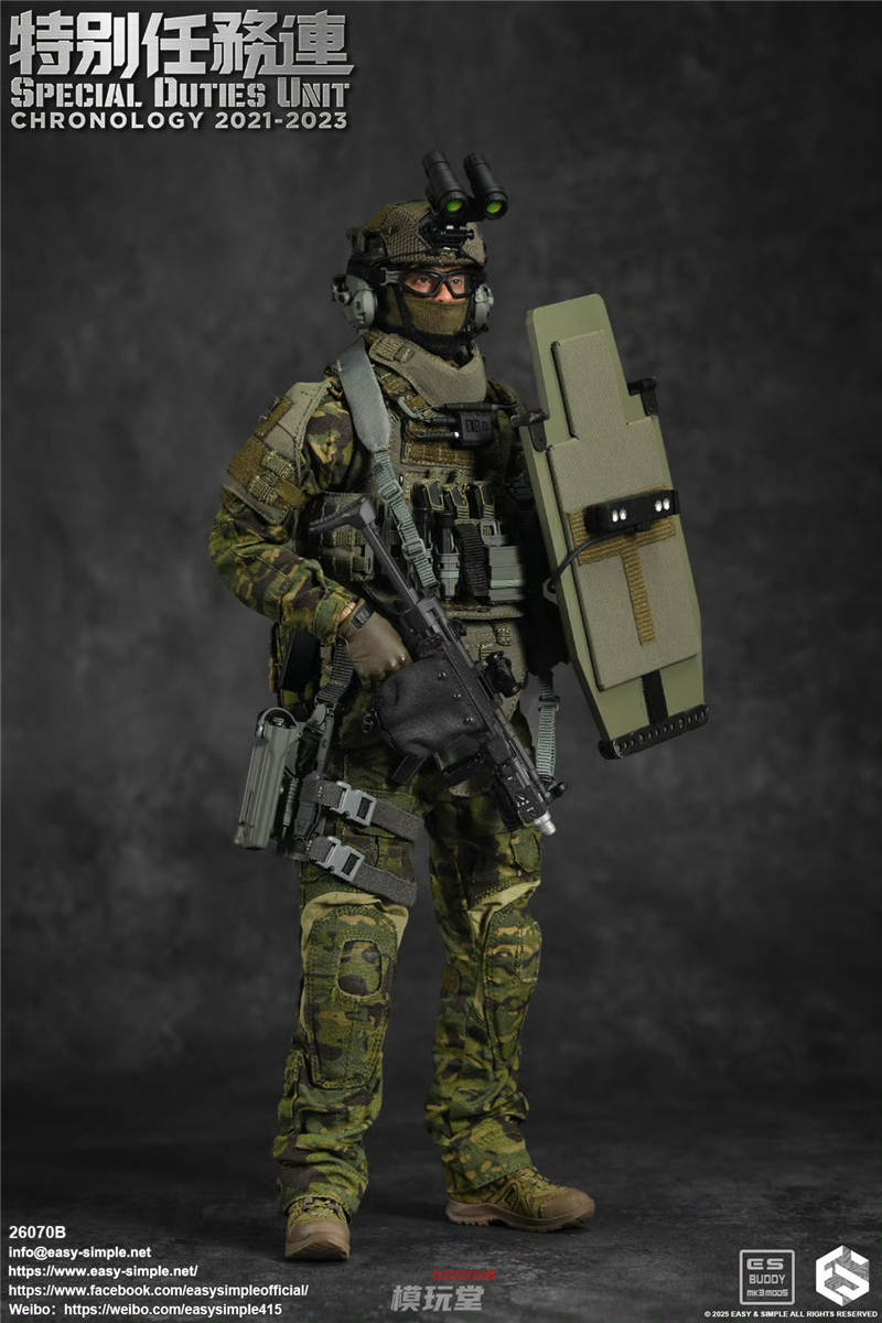 Easy&Simple 1/6 特殊任務部隊 年表 2021-2023 26070B Special Duties