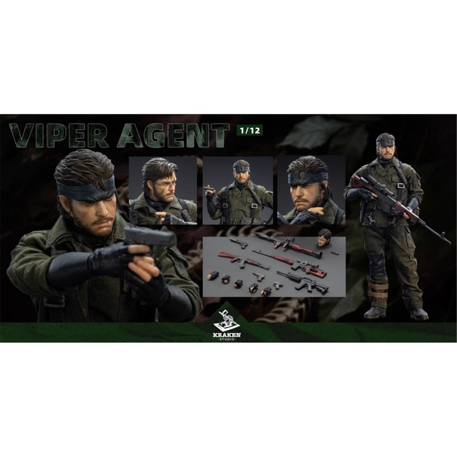予約 Kraken Studio 1/12 バイパー・エージェント 通常.Ver / DX