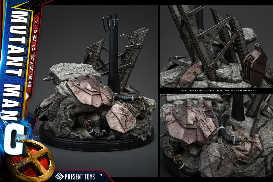 PRESENT TOYS ミュータントマン・シー DX版 特典付 PT-SP71 PRESENT TOYS 1/6 ミュータントマン・シー DX.Ver 予約特典付き PT