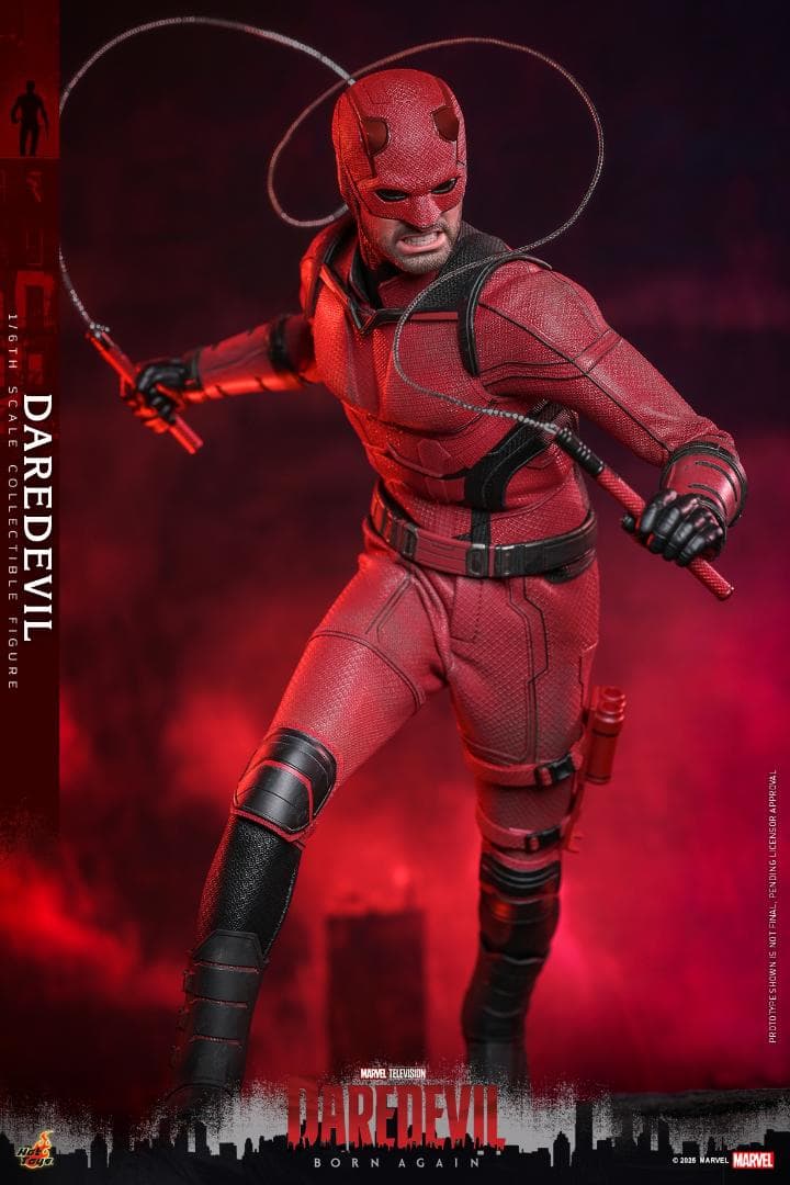 ホットトイズ 1/6 『デアデビル：ボーン・アゲイン』 デアデビル