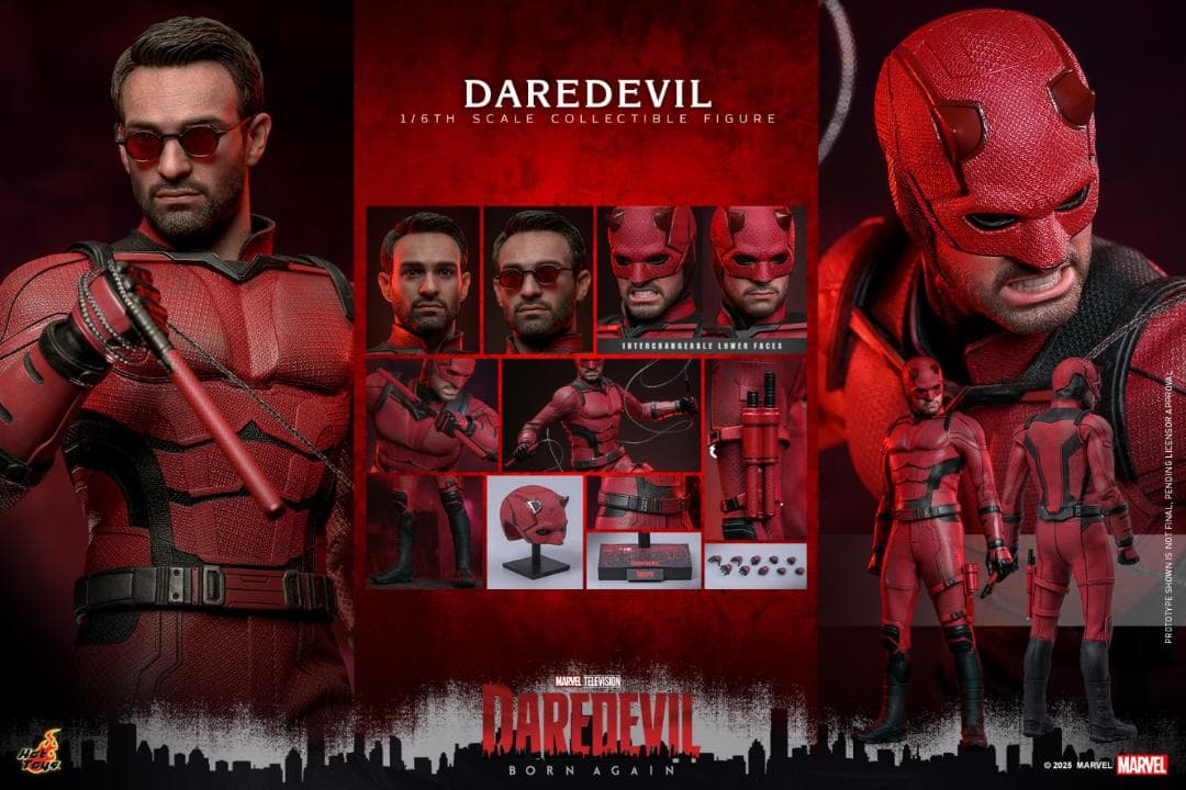 ホットトイズ 1/6 『デアデビル：ボーン・アゲイン』 デアデビル