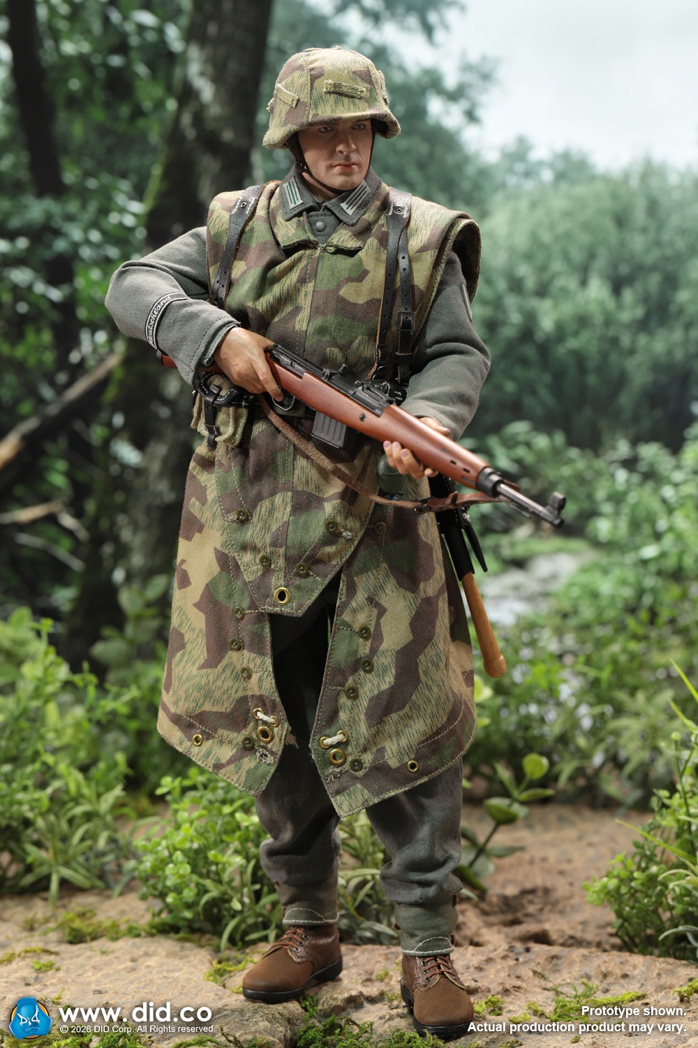 予約 DID 1/6 WW2 ドイツ軍 グロースドイッチュラント師団 歩兵迫撃