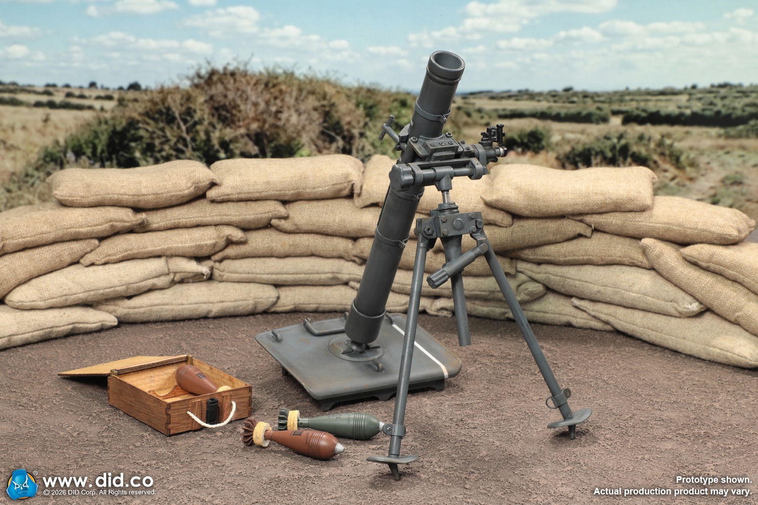 予約 DID 1/6 WW2 ドイツ軍 グロースドイッチュラント師団 歩兵迫撃