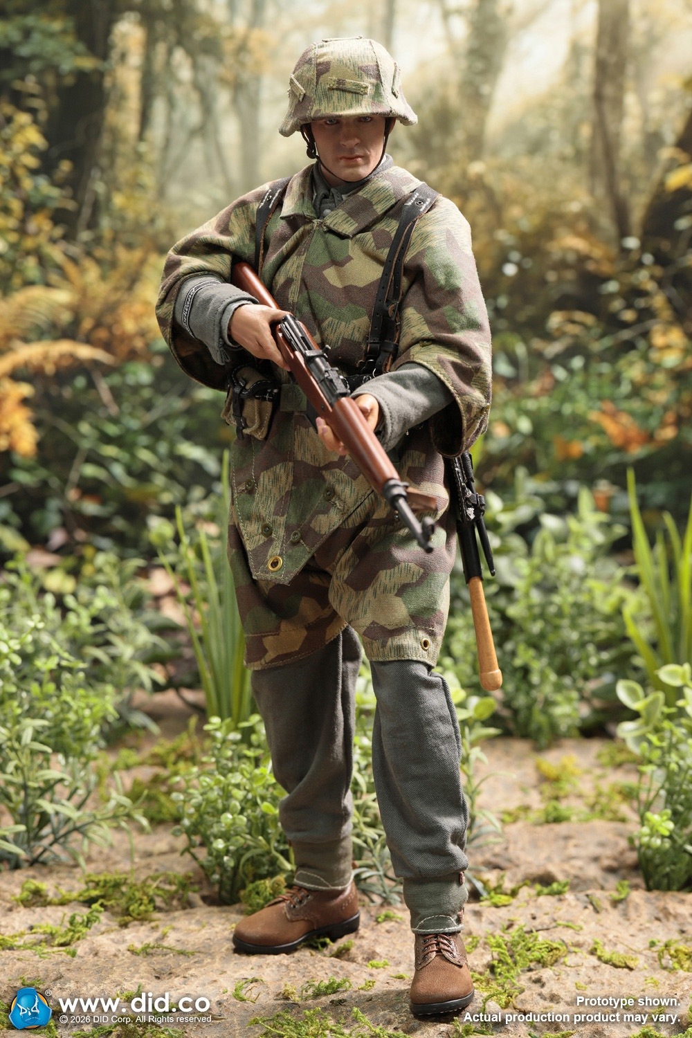 予約 DID 1/6 WW2 ドイツ軍 グロースドイッチュラント師団 歩兵迫撃