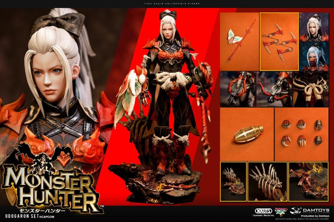 DAMTOYS x NAUTS 1/6 『モンスターハンター』 ガロンα セット DX版