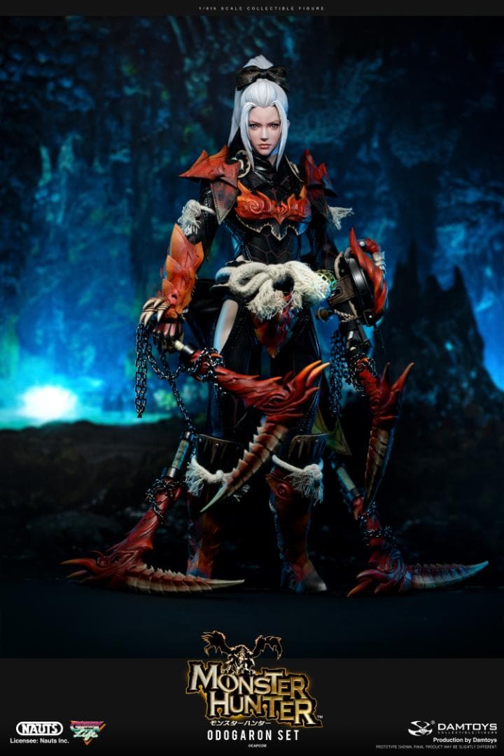 DAMTOYS DMS041 モンスターハンター 1/6 ガロンαオドガロン DAMTOYS x NAUTS 1/6 『モンスターハンター』 ガロンα セット DX版