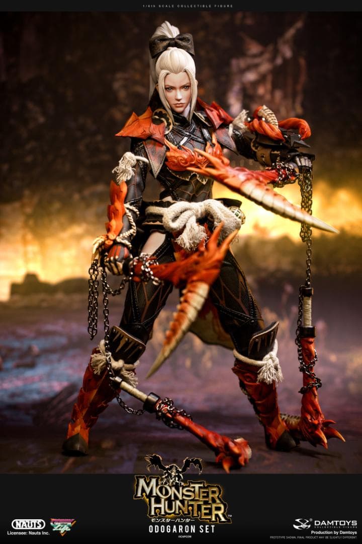 DAMTOYS モンスターハンター ガロンα セット DX版 DMS041S DAMTOYS x NAUTS 1/6 『モンスターハンター』 ガロンα セット DX版