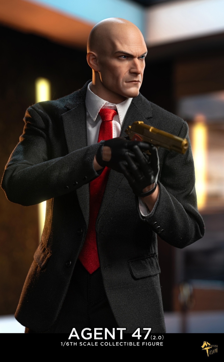 Master Team　HITMAN 47 アクションフィギュア MTTOY Master Team Hitman Agent 47 1/6 Scale Figure Unboxing
