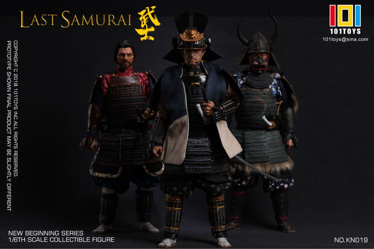 101TOYS 1/6 ラスト サムライ 3体セット 新品 KN019 101TOYS 1/6 ラスト サムライ 3体セット 新品 KN019 NEW