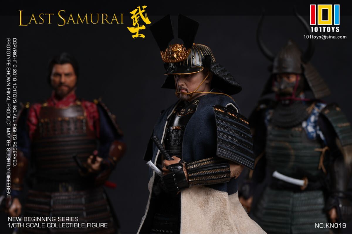 101TOYS 1/6 ラスト サムライ 3体セット 新品 KN019 NEW BEGINNER