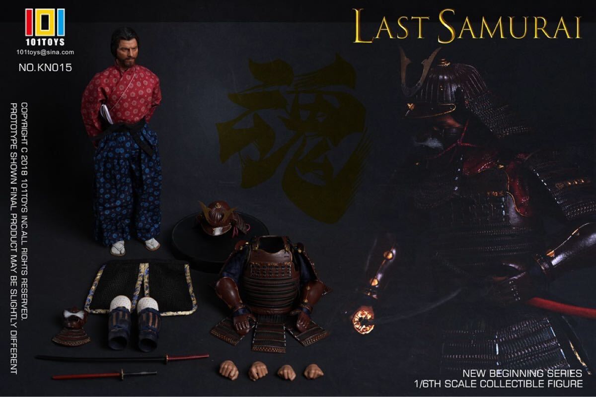 101TOYS 1/6 ラスト サムライ 3体セット 新品 KN019 101TOYS 1/6 ラスト サムライ 3体セット 新品 KN019 NEW