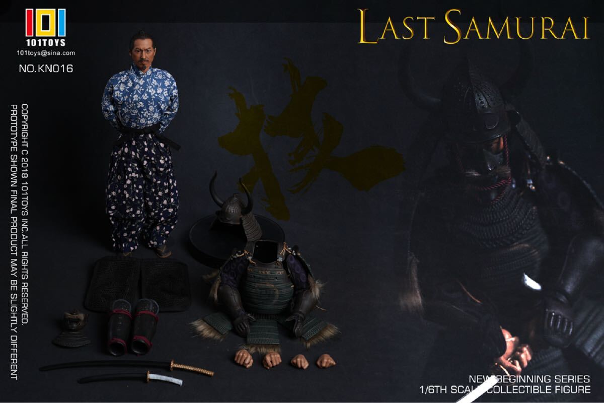 101TOYS 1/6 ラスト サムライ 3体セット 新品 KN019 NEW