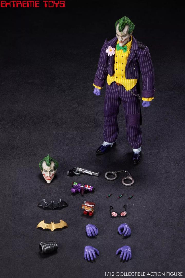 12/3まで！　美品　EXTREME FURY JOKERD EXTREME TOYS 1/12 サイバー ナイト ジョーカー 未開封新品 EX003