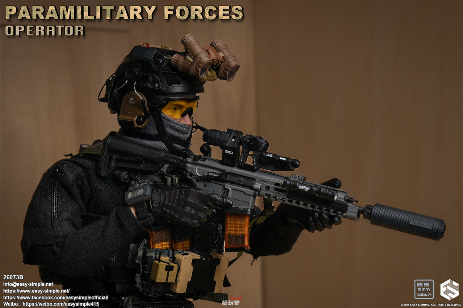 Easy&Simple 1/6 準軍事部隊 オペレーター Bバージョン 26073B