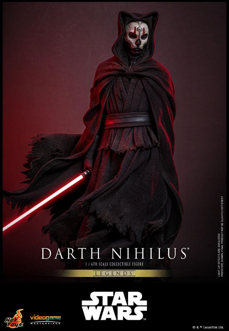 ホットトイズ 1/6 『スター・ウォーズ』 ダース・ナイアリス VGM72 ホットトイズ 1/6 『スター・ウォーズ』 ダース・ナイアリス VGM72
