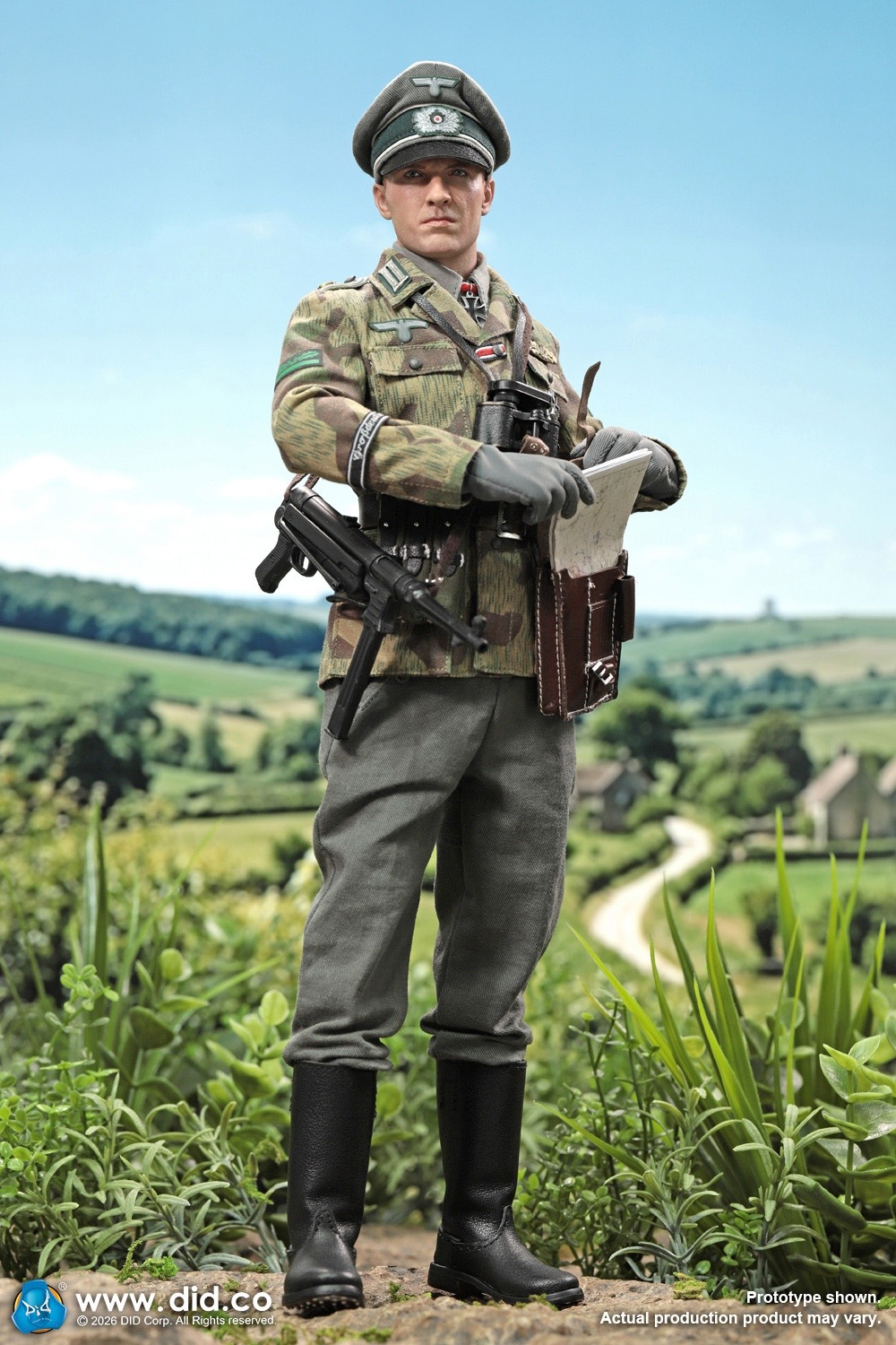 軍物　ドイツ　第二次世界大戦　WWⅡ 骨董　アンティーク　ビンテージ  ロマン 予約 DID 1/6 WW2 ドイツ軍 グロースドイッチュラント師団 歩兵将校