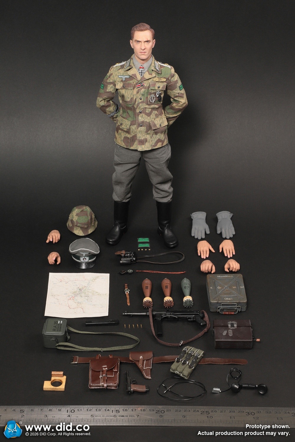予約 DID 1/6 WW2 ドイツ軍 グロースドイッチュラント師団 歩兵将校