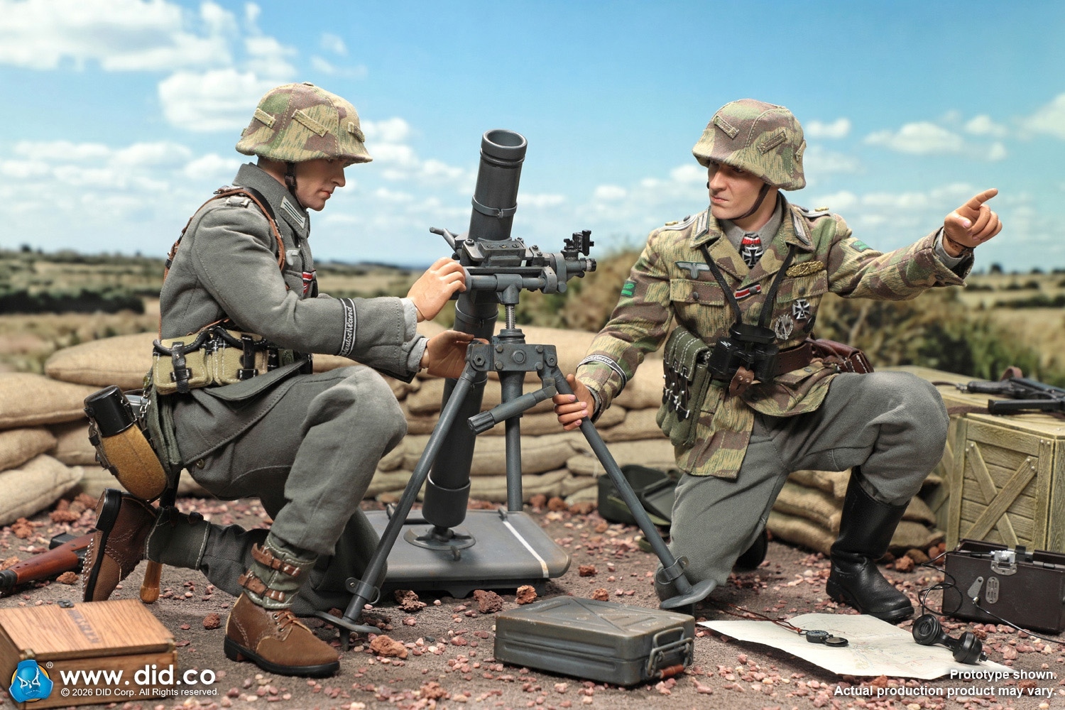 予約 DID 1/6 WW2 ドイツ軍 グロースドイッチュラント師団 歩兵将校