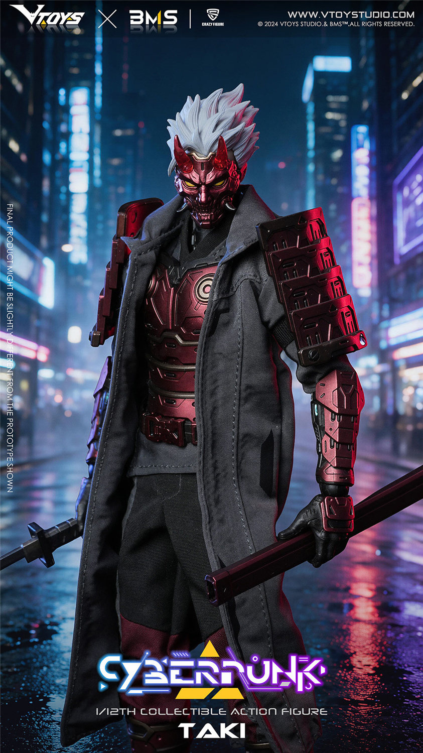 予約 VTOYS 1/12 サイバーパンク・サムライ「クリムゾン・ドーン」WF